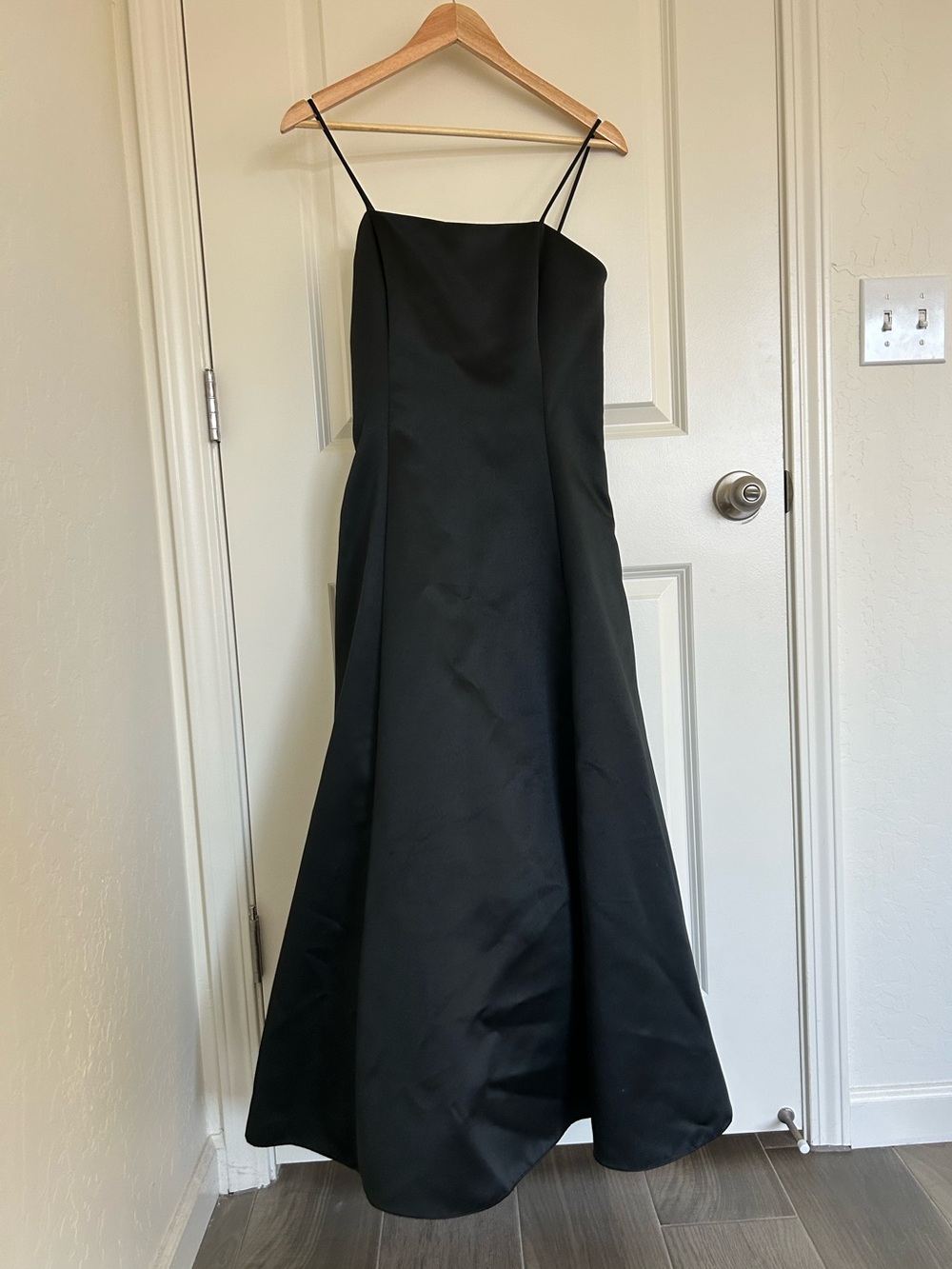 Vintage Jessica McClintock Gunne Sax Black Formal Dress